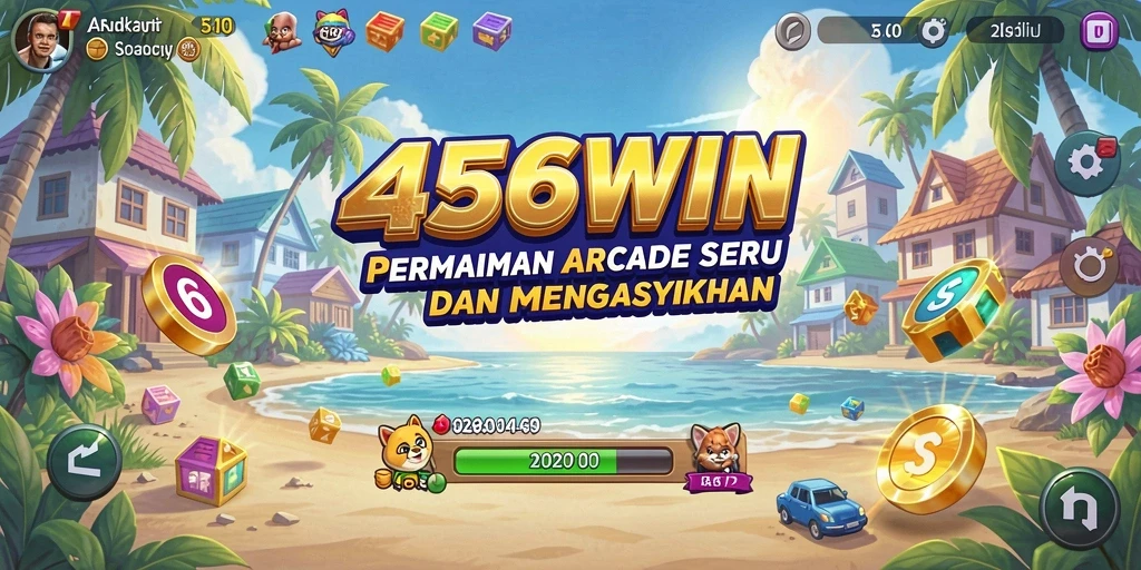 Tampilan gameplay Arcade yang seru dan penuh aksi di 456WIN.