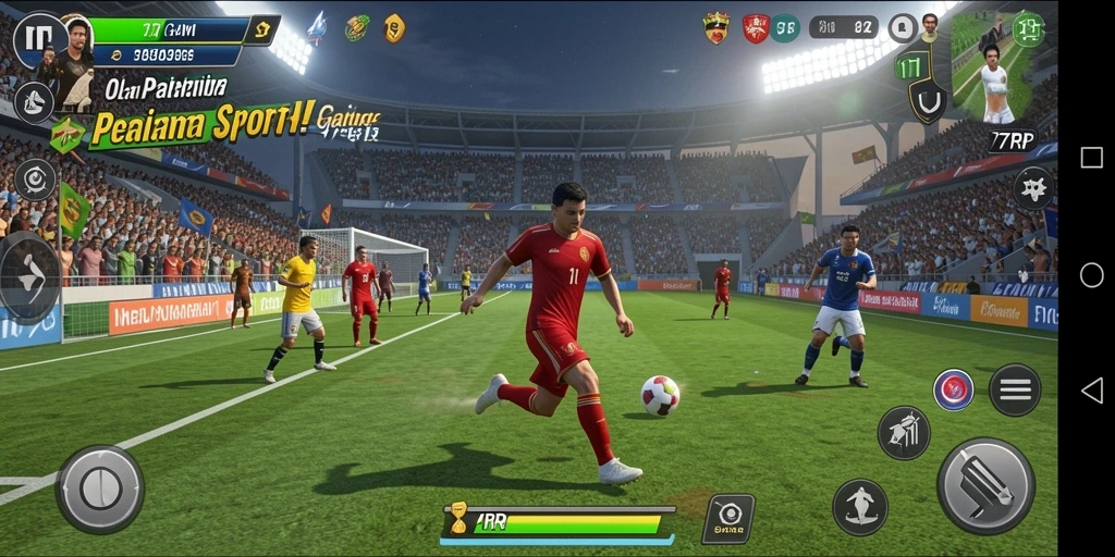 Tampilan gameplay seru di 77RP yang menegangkan.