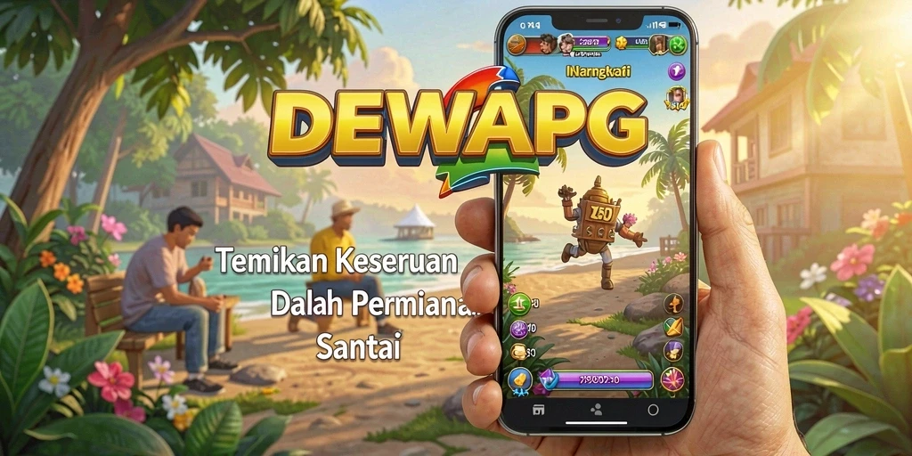 Screenshot gameplay DEWAPG menampilkan keseruan permainan santai.