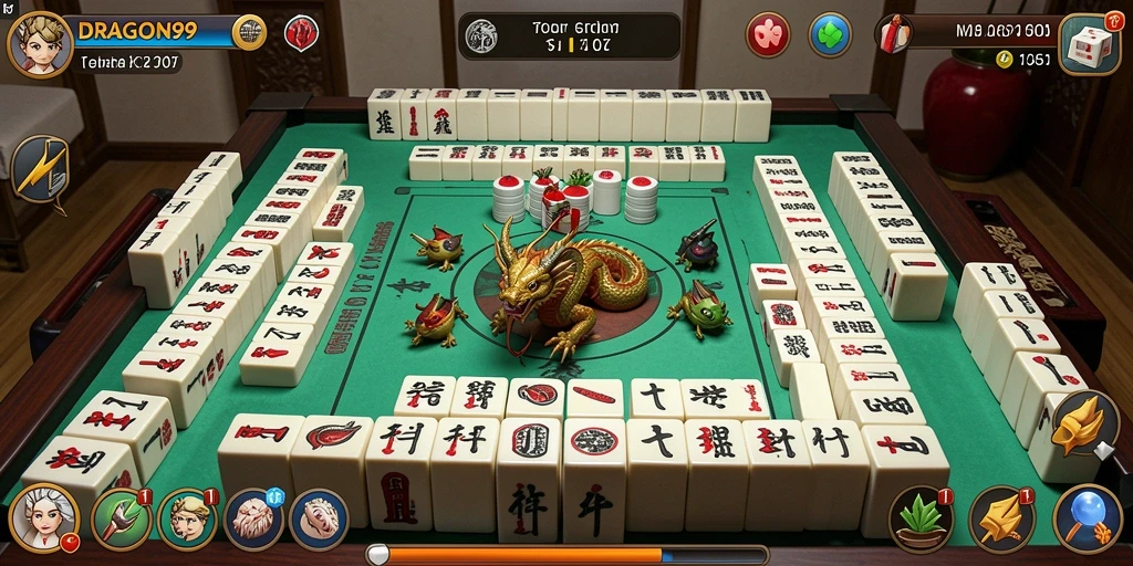 Tampilan gameplay DRAGON99 yang menarik dan seru.