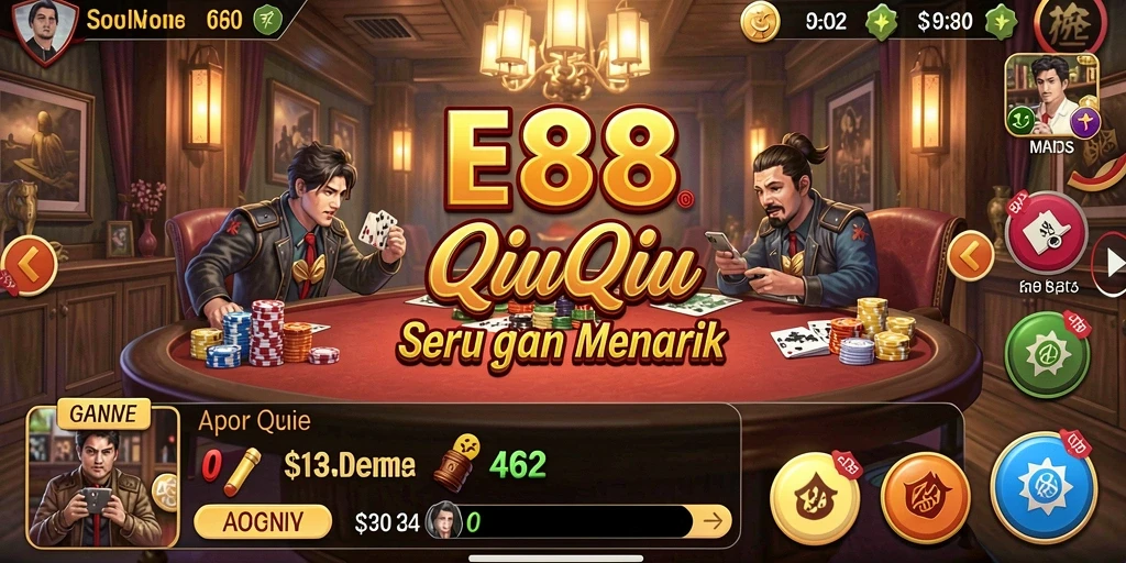 Tampilan gameplay menarik dari E88 yang mengasyikkan.