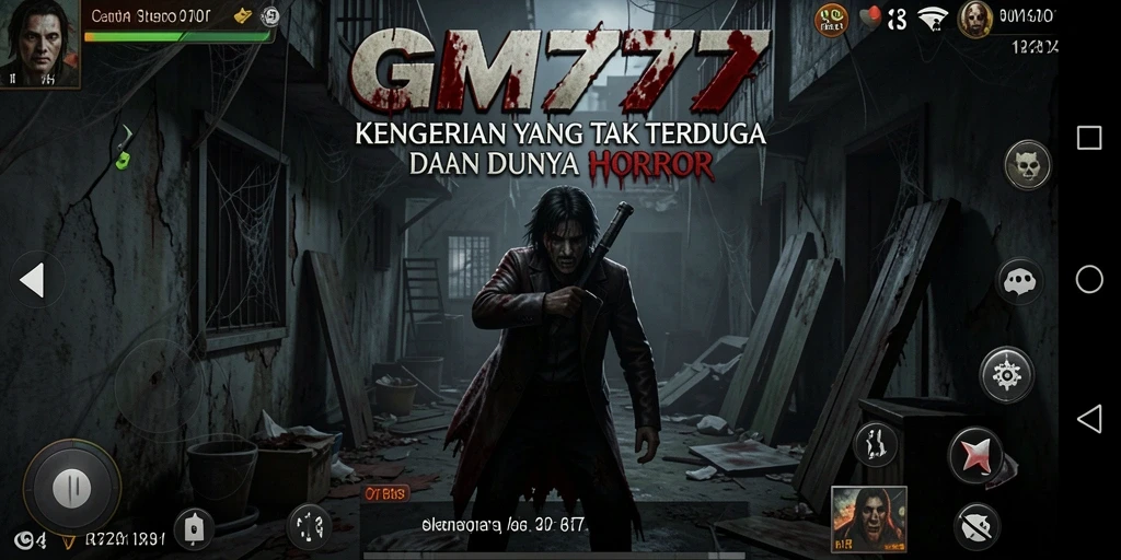 Tampilan mendebarkan dari gameplay GM777 yang penuh kengerian.