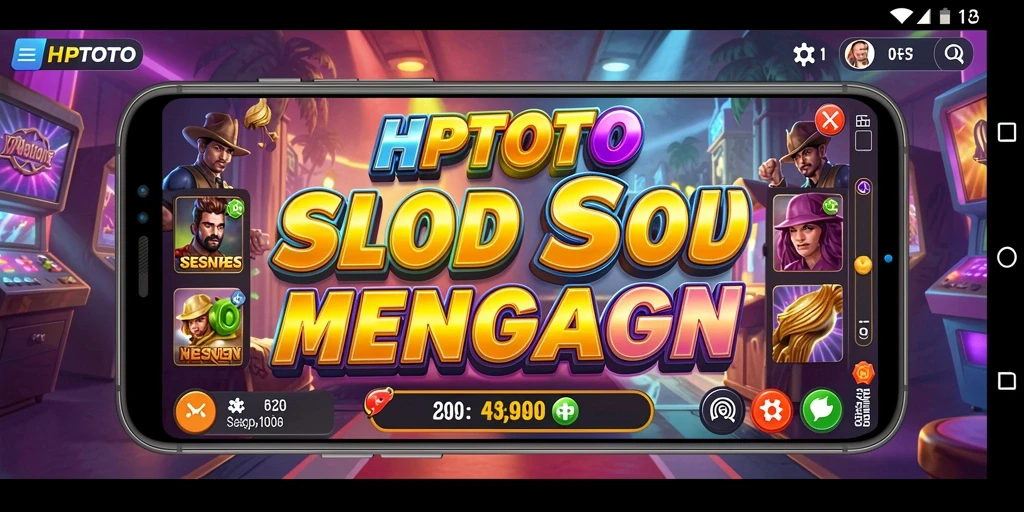 Screenshot gameplay HPTOTO yang menampilkan mesin slot yang seru.