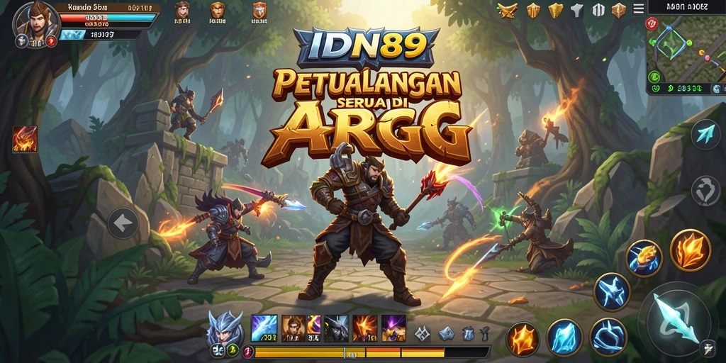 Tampilan gameplay ARPG IDN89 yang menarik dan penuh aksi.