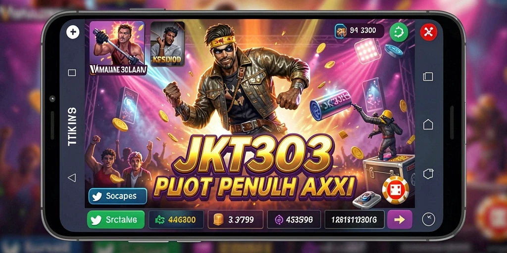 Tangkapan layar gameplay Slot JKT303 yang menarik dan penuh warna.