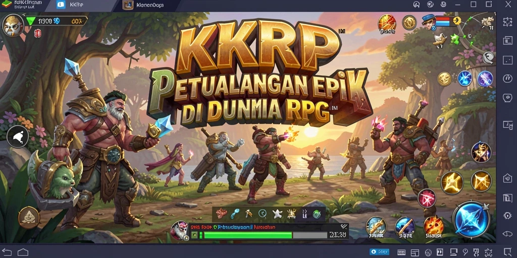 Gameplay menarik dan grafik menawan dalam KKRP.