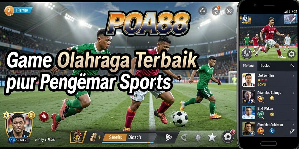 Tangkapan layar POA88 menampilkan aksi seru dalam permainan olahraga.