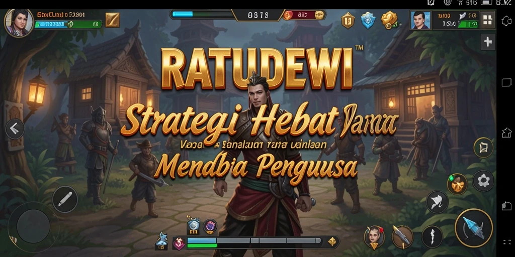Tampilan gameplay seru dari RATUDEWI yang penuh strategi.