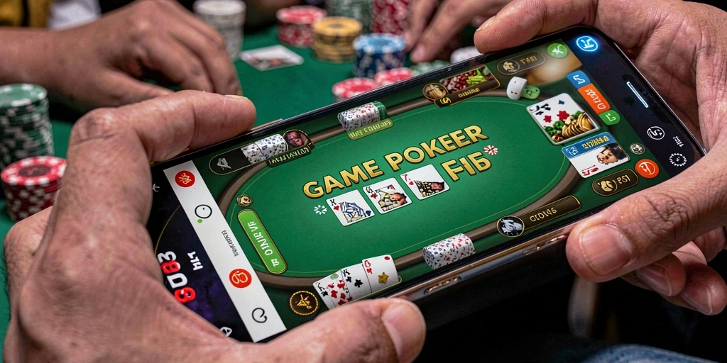 Tampilan gameplay seru RDI88 dengan fitur poker menarik.