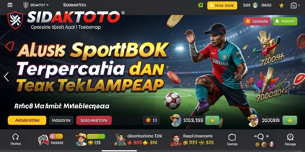 Tampilan gameplay menarik dari aplikasi SIDAKTOTO dengan berbagai jenis taruhan.