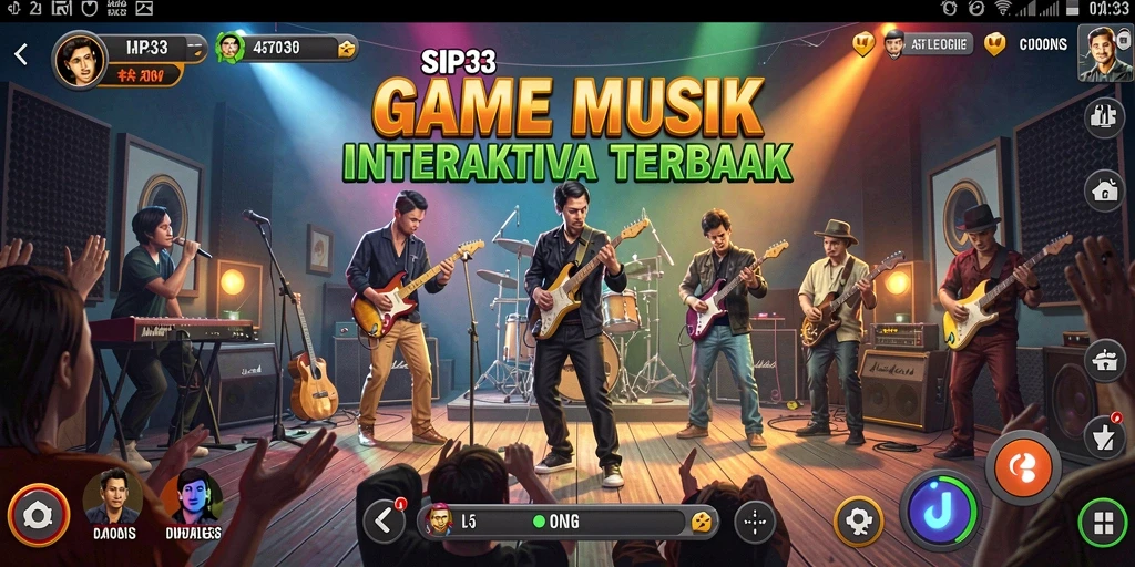 Menampilkan gameplay interaktif SIP33 dengan alunan musik yang memukau.