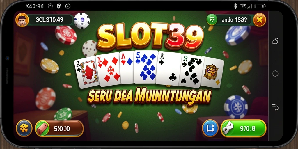 Screenshot gameplay SLOT39 dengan tema Domino yang menarik.