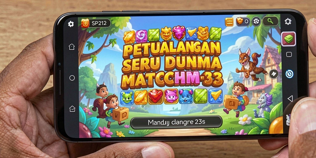 Tampilan gameplay SP212 yang seru dan penuh warna.