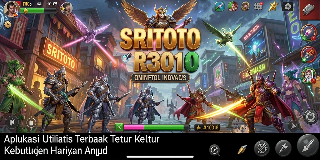 Tampilan antarmuka SRITOTO yang memudahkan pengguna dalam mengakses fitur.