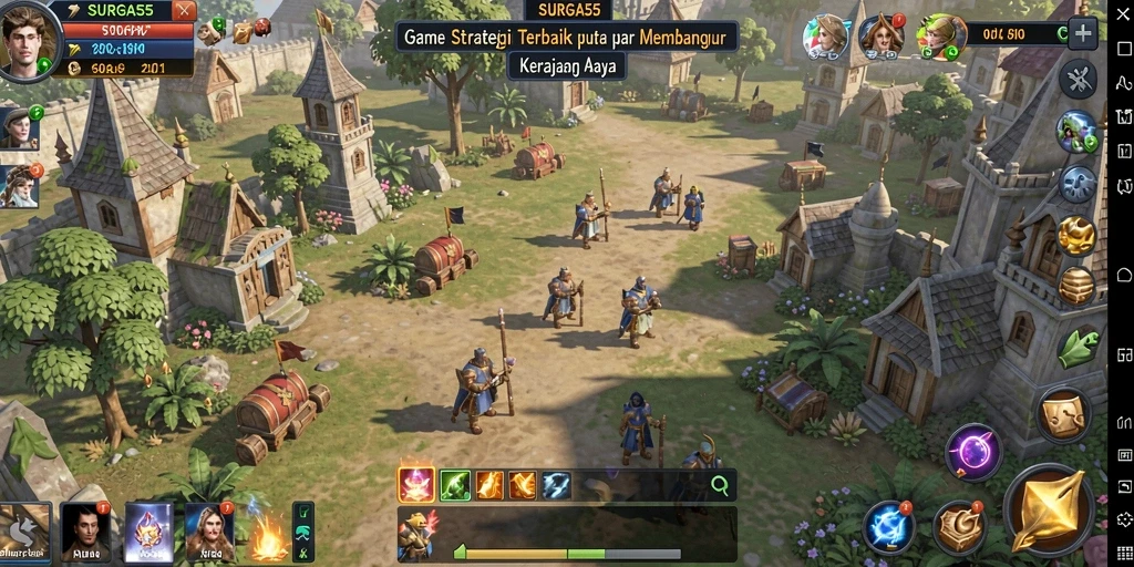 Gameplay menarik dari SURGA55 menunjukkan strategi epik dalam pertempuran.