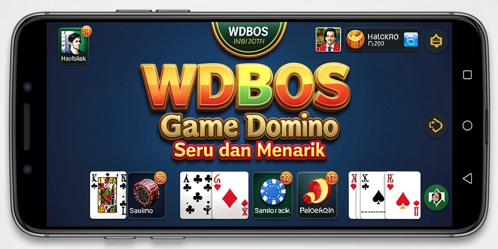Tangkapan layar gameplay WDBOS menampilkan keseruan bermain Domino.
