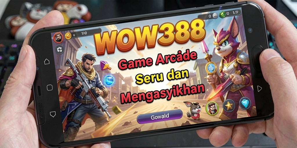 Gameplay menegangkan WOW388 dengan berbagai tantangan Arcade.